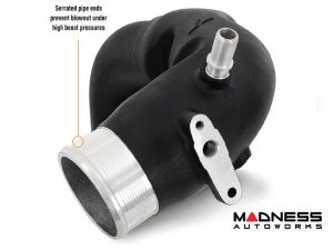 Ford Bronco Performance Intercooler Pipe Kit - 2.7L EcoBoost - Mishimoto - Wrinkle Black Ford Bronco Performance Intercooler Pipe Kit - 2.7L EcoBoost - Mishimoto - Wrinkle Black